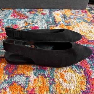 GUC Everlane V minimalist suede flats Sz 8